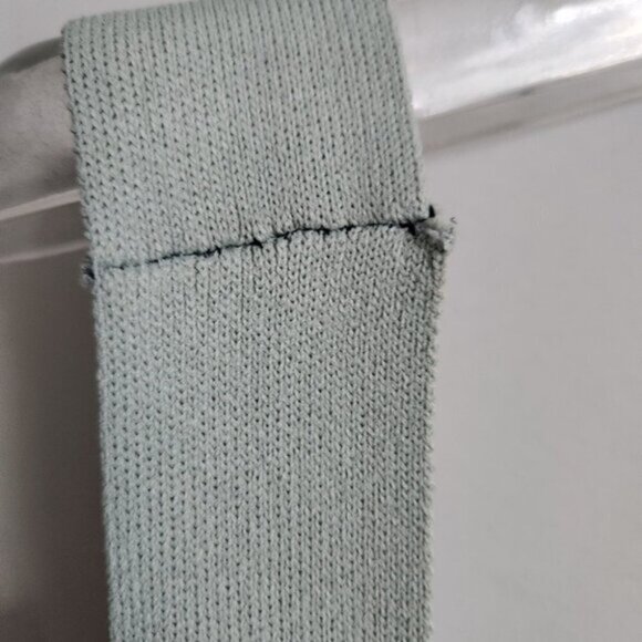 UO URBAN OUTFITTERS | Eden Square-Neck Bodycon Sweater Dress sage green sz Large - Picture 4 of 4